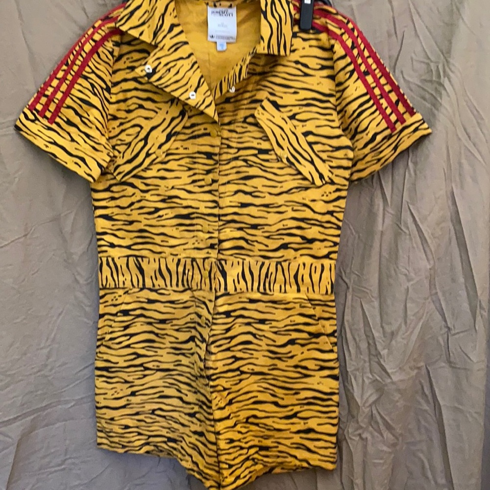 ADIDAS ORIGINALS ObyO JEREMY SCOTT ANIMAL JUMPSUIT
